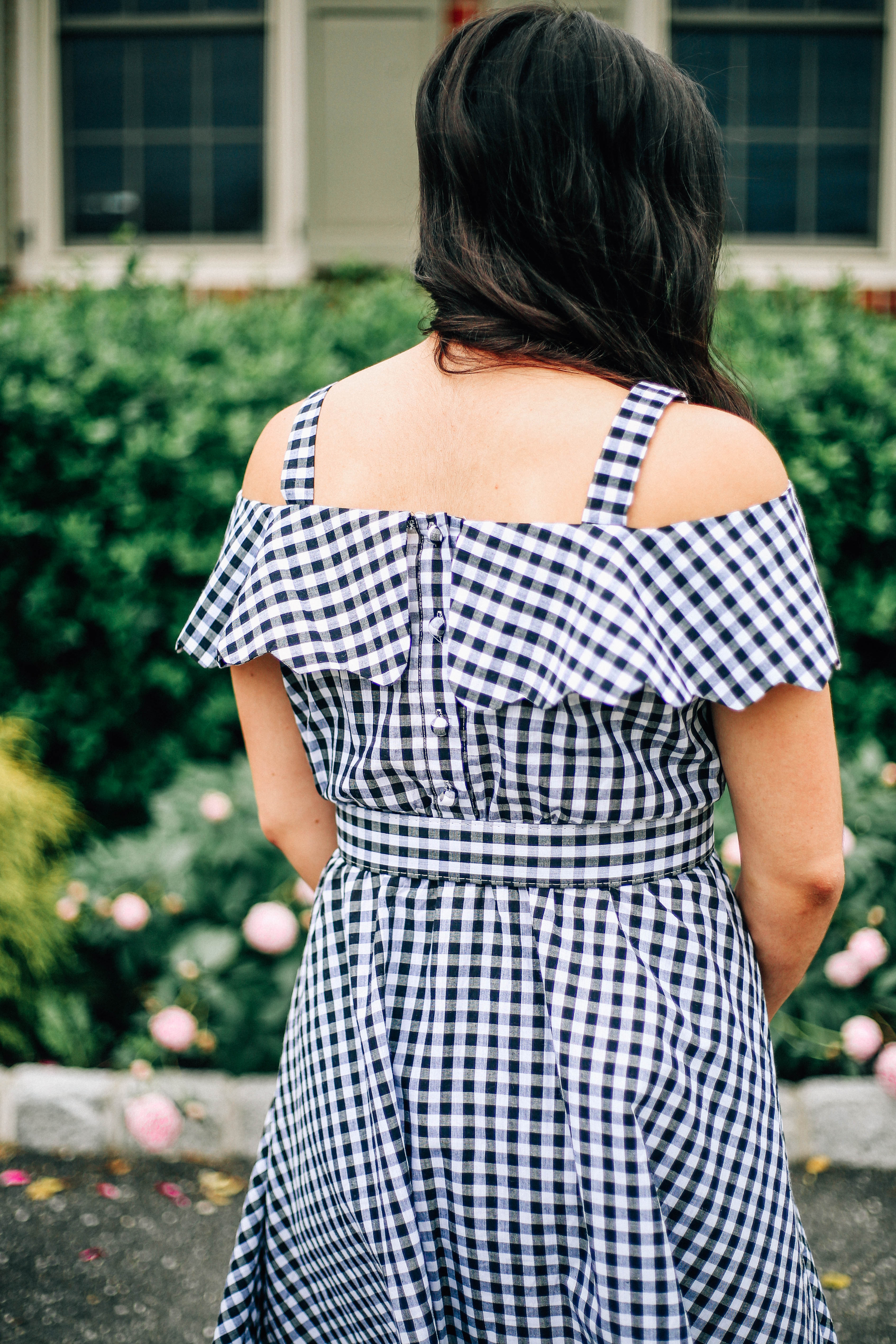 gingham-midi-dress-shein-blogger-14