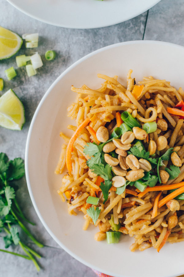 20 Minute Vegan Pad Thai 