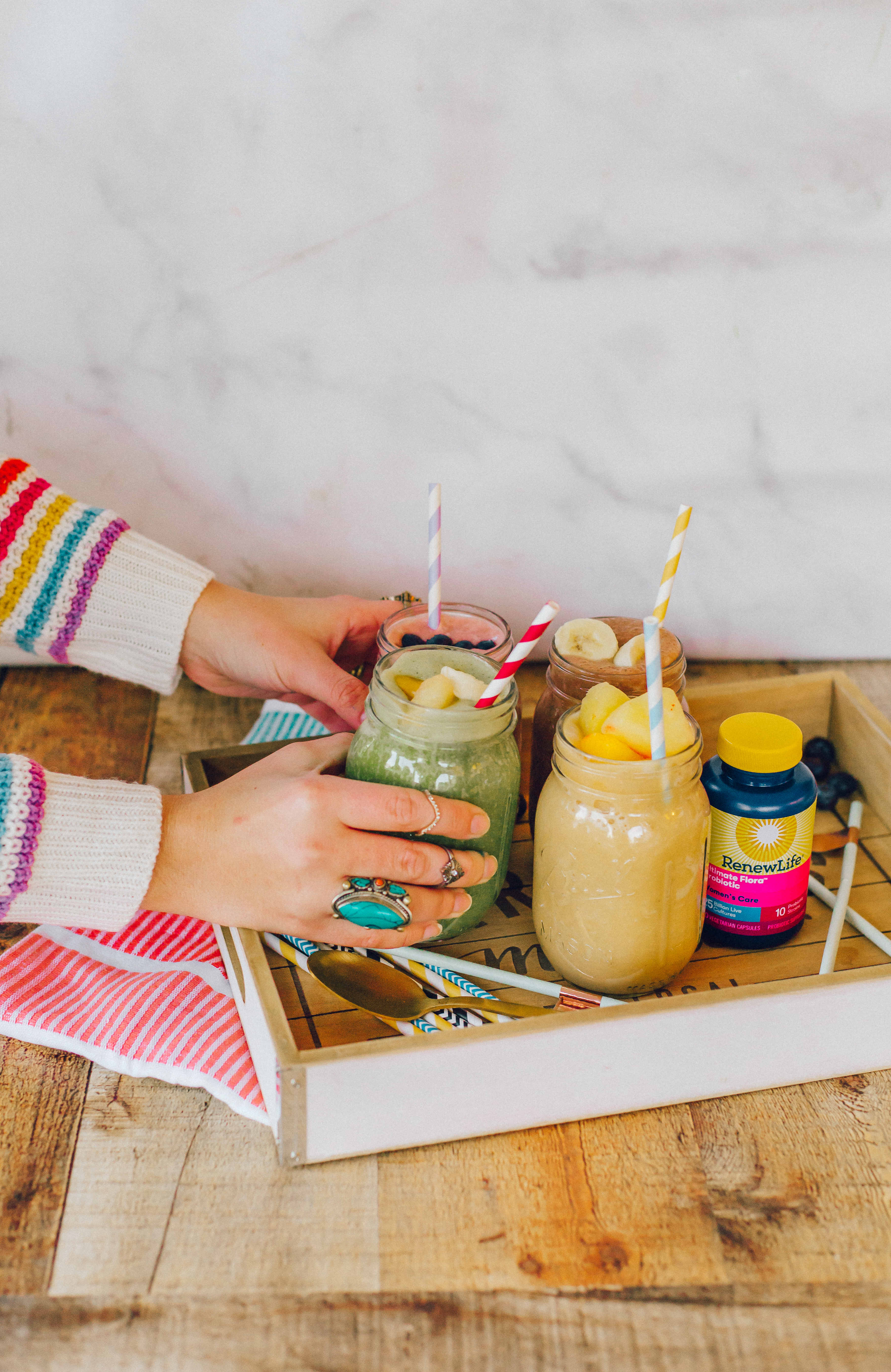 4 healthy breakfast smoothies