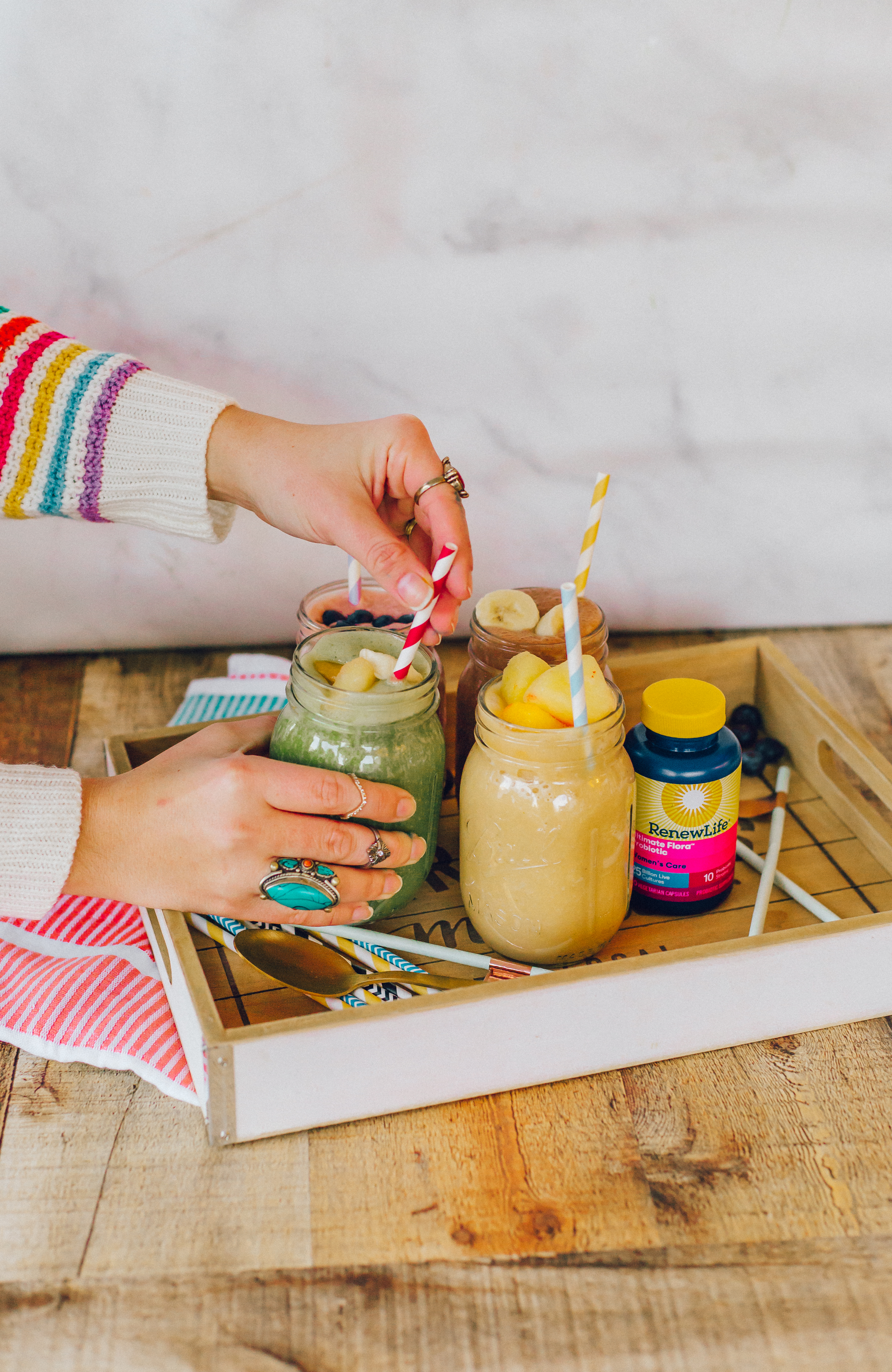 4 healthy breakfast smoothies