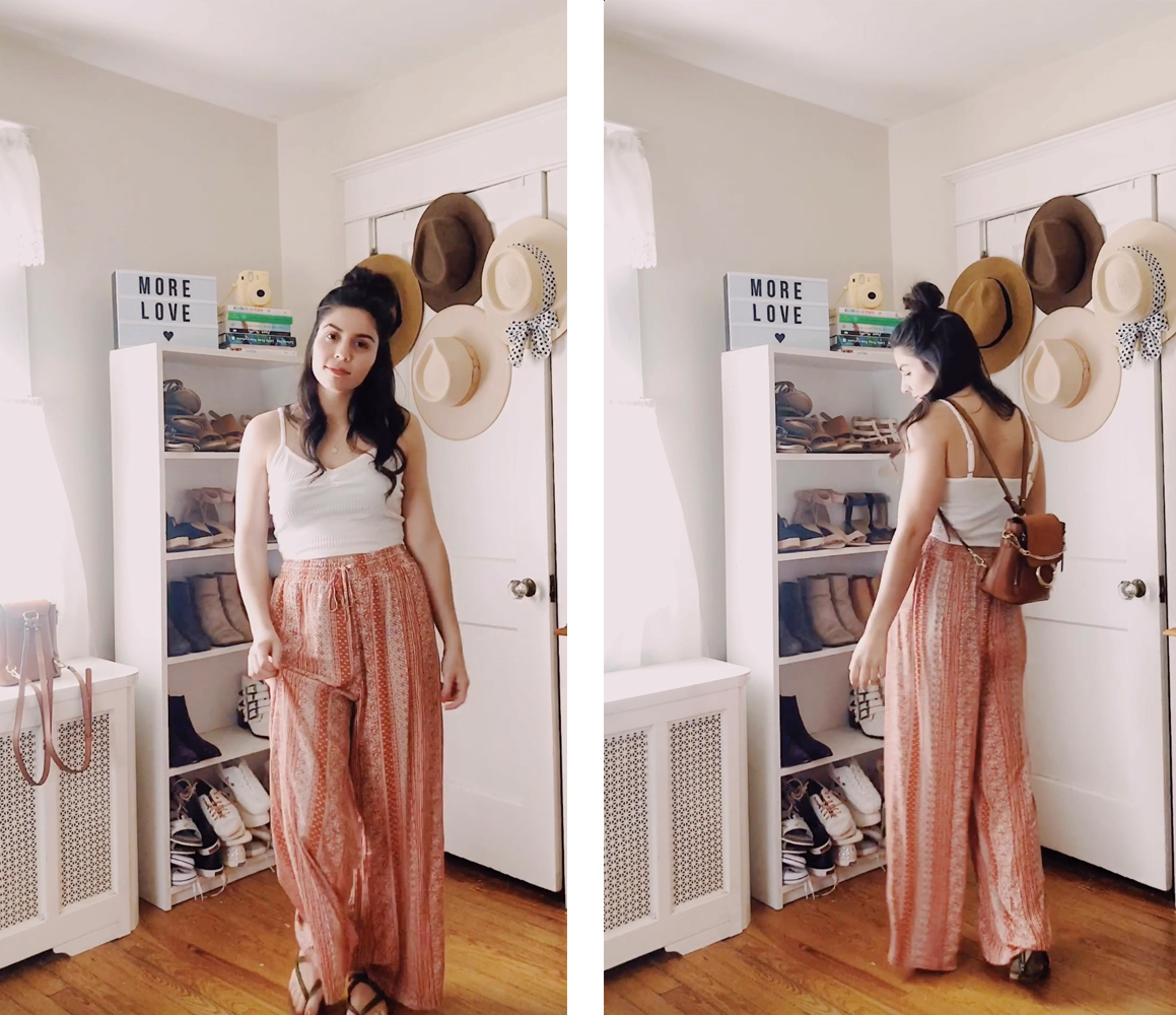 easy trendy outfit for spring / summer