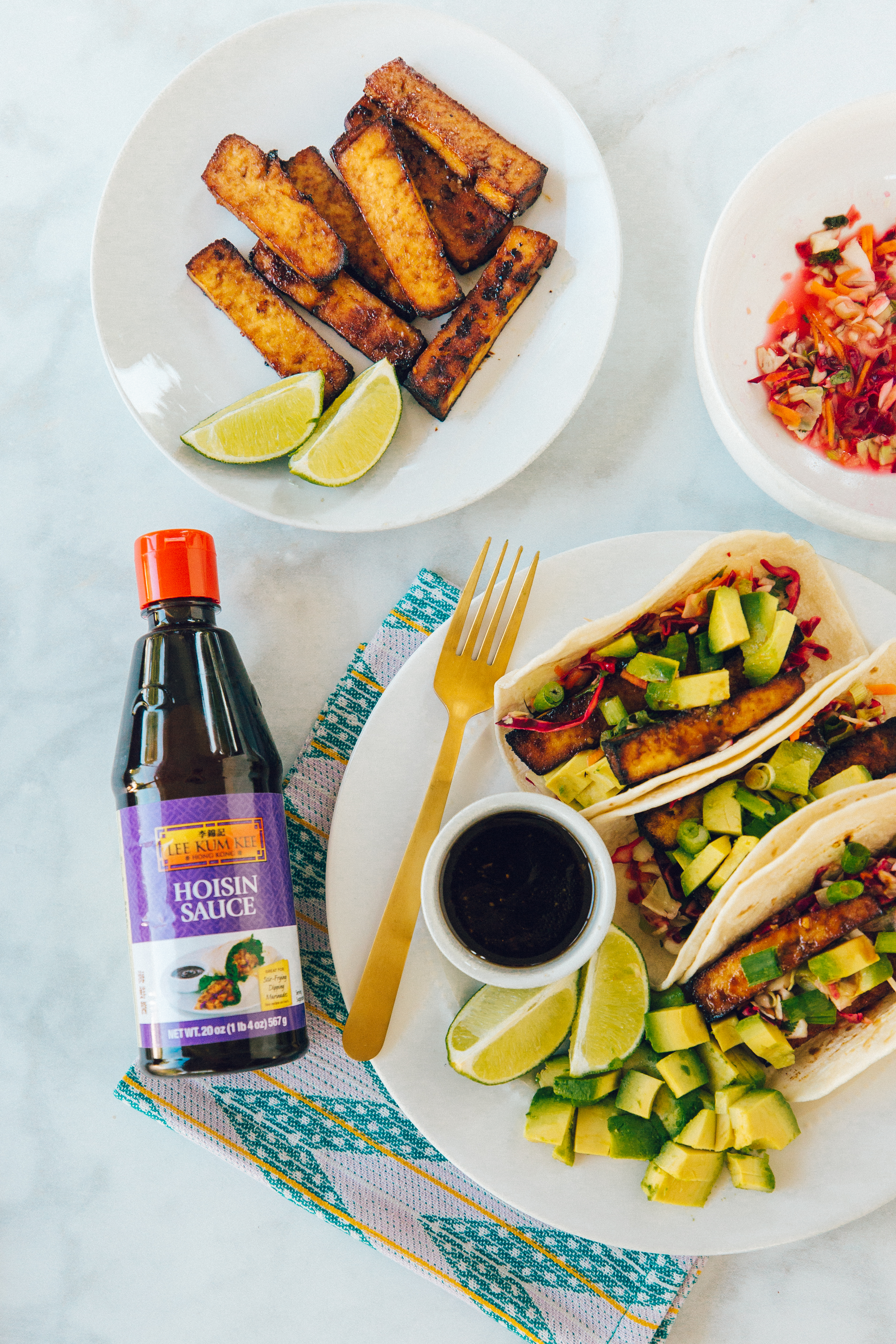 zesty tofu tacos
