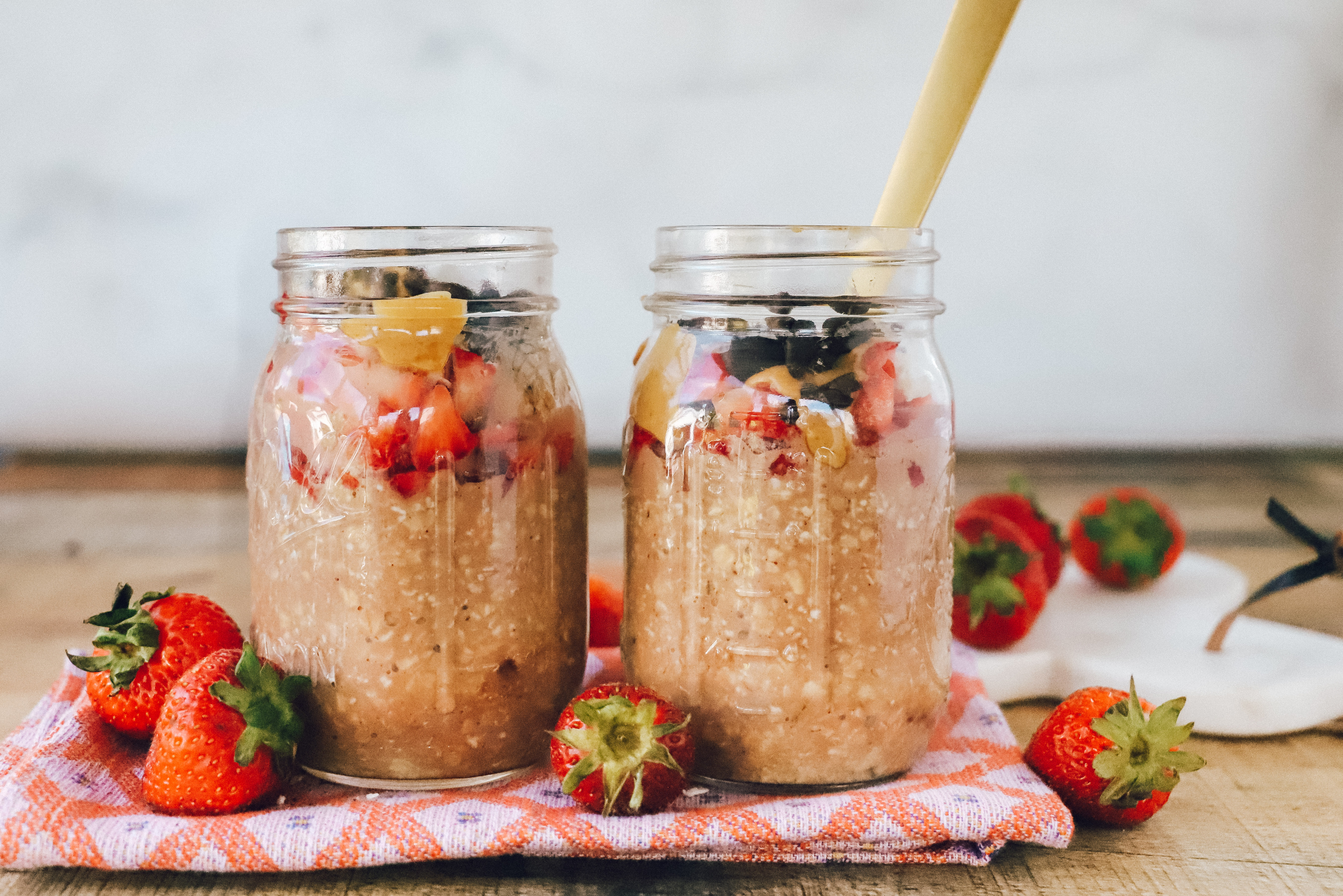 easy vegan chocolate overnight oatmeal