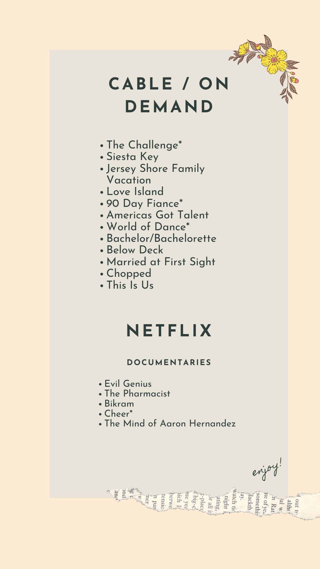 50 best tv shows 2020