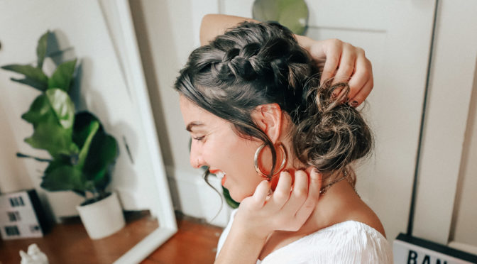 3 dirty hair hairstyles